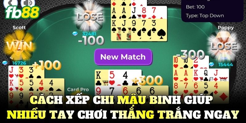 Mậu Binh FB88 – Chiến Thuật Xếp Bài Và Đấu Trí Đỉnh Cao Mậu Binh FB88 – Chiến Thuật Xếp Bài Và Đấu Trí Đỉnh Cao