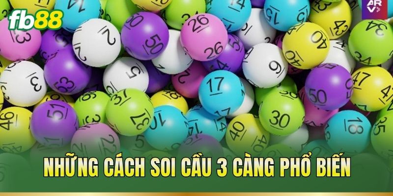 Soi Cầu 3 Càng: Cách Ghép Số Và Phân Tích Dữ Liệu